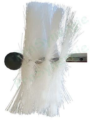 Brosse douce pour entretien réseau ventilation Ø  80 mm (12 x 175)