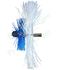 Brosse combinée pour nettoyage conduit de ventilation
