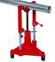 Support de tube à rouleaux à hauteur réglable pour appareil à rainurer ou à fileter - Capacité maxi 12´´