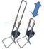 Guide de corde (prisonnière) réglable pour trappe de ramonage