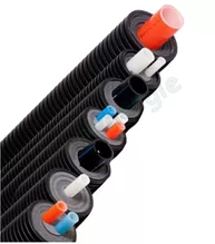 Flexibles Préisolés avec conduites d´eau de chauffage, d´eau sanitaire ou d´eau froide - Règles de pose et dimensionnement