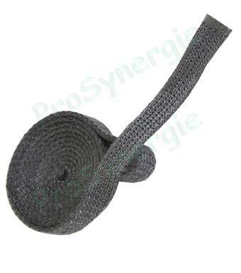 Bobine de 50m de joint d'étanchéité en Cordon Plat 10 x 3 mm (porte d´insert, chaudière et four)