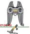 Mâchoire-mère Z7 (XL 45kN) pour boucles de sertissage