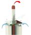 Terminal Inox de réhausse 400 mm avec embouts flexible + joint et croisillons anti-volatile pour conduit Technaflon Ø 80 ou 100 mm