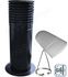 Kit puits canadien Performance 600m3/h contenant 4x25ml Echangeur CR6 anti-statique & bactérien - Prise d´air élégance - Regard piq. Soudé - 2 Trav dalle/mur