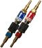 Raccord anti-retour pare flamme SafeGuard 2 + Raccord rapide Stoptac - Montage Tuyau - Paire Oxygène + Gaz combustible - Entrée Tuyau 6-10 - Sortie Tuyau 6-10