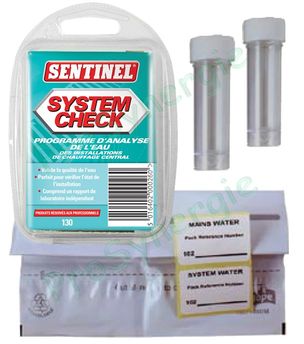 System Check - Service d´analyse de l´eau pré-payé (labo indépendant)