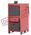 Destockage - Chaudière bois (bûches 50 cm) à gazéification (combustion inversée) classe 5 LCG 22 kW - V2 (haut rendement 93 %) HxLxP= 1468x590x1138mm Contrôleur de combustion + extracteur de fumée et raccordement Ø150mm