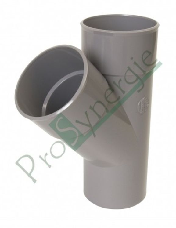 Culottes PVC évacuation Ø 140 mm MF - Piquage 45° Ø 100 mm