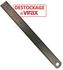 Déstockage - Réglet métallique souple long x larg x ép 300x30x1,2 mm gradué sur 2 faces