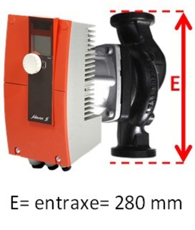 Circulateur Siriux - entraxe 280mm