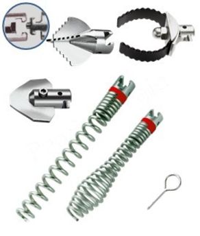Jeu d´outils S - Ø22 - 6 pièces pour déboucheurs motorisés