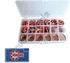 Coffret de 295 Joint CSC Rouge pour chauffage, air, huile, fuel