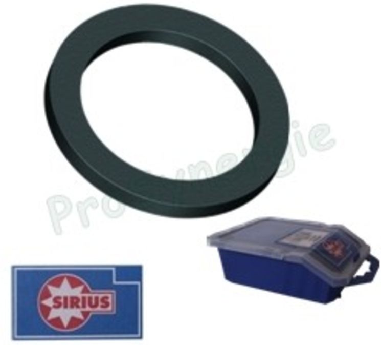 Joints Caoutchouc SIRIUS EPDM pour eau chaude et froide sanitaire - 1.1/4´´ - 33/42 mm - Dimension : 30 x 38 x 2 - Qtté 50 pièces