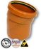 Coude 15° Polypropylène Qa Mâle/Femelle à joint serti Øext. 200mm (alimentaire) puits canadien