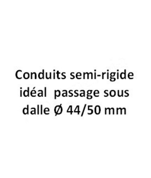 Couronne de 25m - Pour conduit d´aspiration centralisée - Ø 44/50 mm