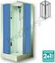 Cabine de douche carré Izi Box - largeur 80cm