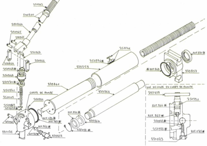 Bouchon purge de vérin n°1, 2 et 3 électrique et manuel pour cintreuse  hydraulique