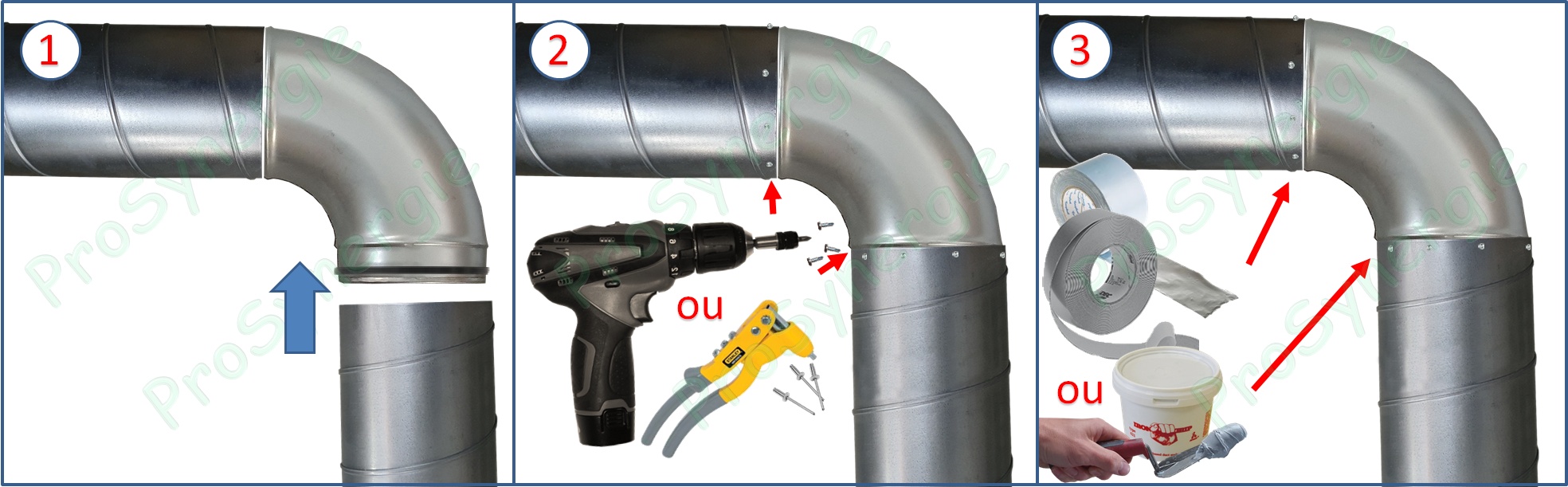 Mastic acrylique m1 pour conduits aéraulique