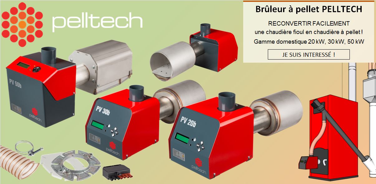 Brûleur à pellet PELLTECH