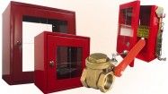 Coffret, boîtier sous verre dormant & vanne police