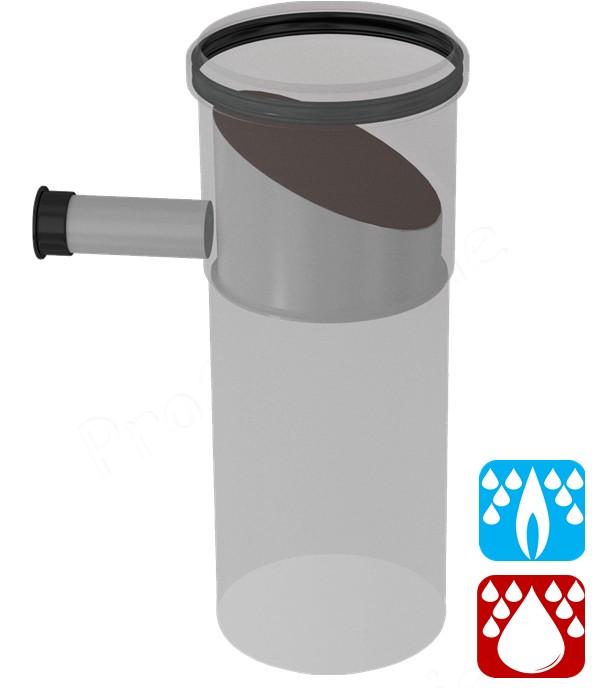 Clapet Anti-retour PPs - Gaz/Fioul Condensation - Ø  80 mm