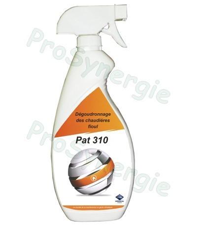 PAT 310 Prêt à l´emploi 750 ml en vaporisateur - Dégoudronage chaudières fuel