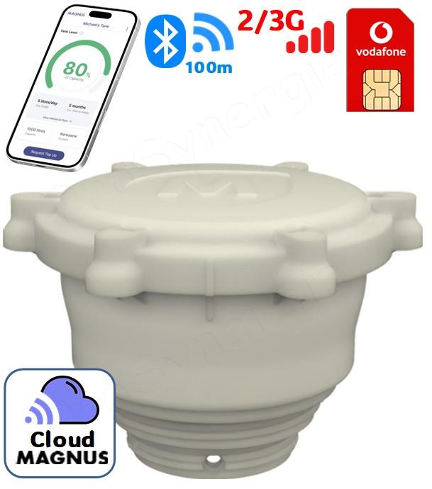 SENTRi (NB-IoT / LTE-M / 2G) - Jauge de niveau capteur radar haute précision pour cuve (mazout, eau, huile...) Raccord ØM 1´´1/2 et 2´´