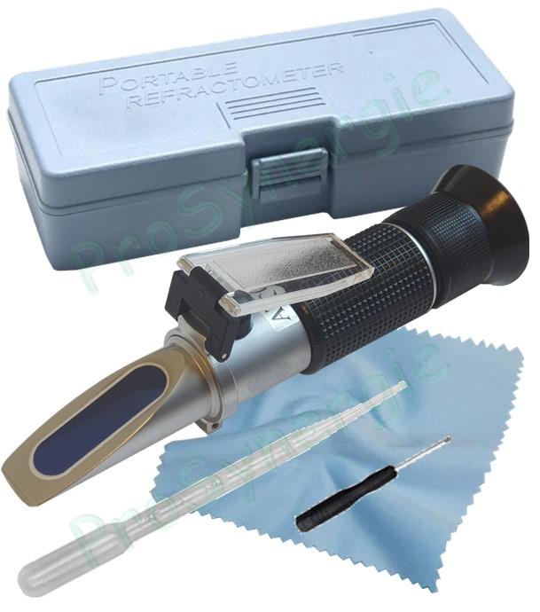 Réfractomètres à Glycol pour la mesure optique du point de congélation (installation solaire)