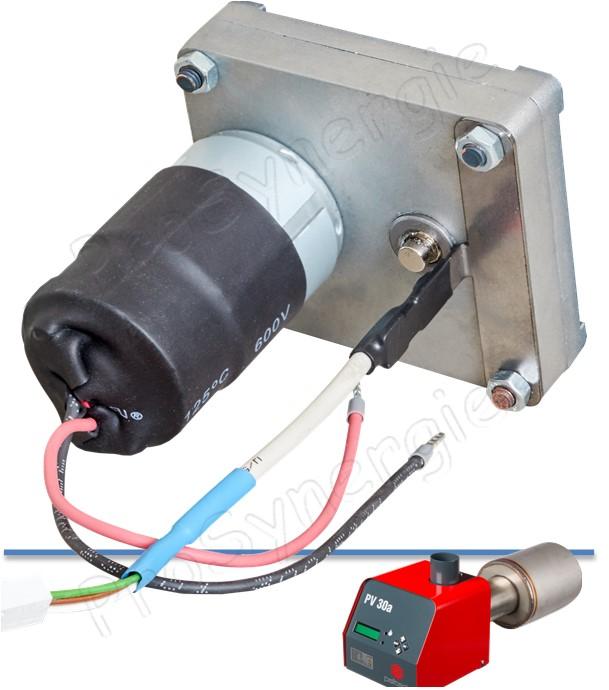 Motoréducteur avec capteur - Entrainement de la Vis interne d´alimentation pour brûleur PELLTECH 20 à 180 kW