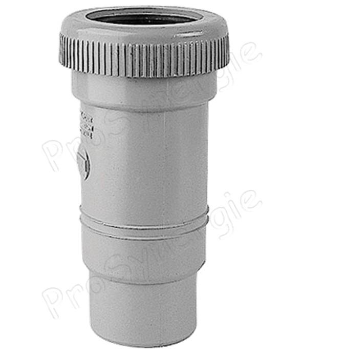 Manchon de dilatation  PVC antistatique M/F Ø 50 ou 63 mm pour Réseaux rigides de tranfert de granulés