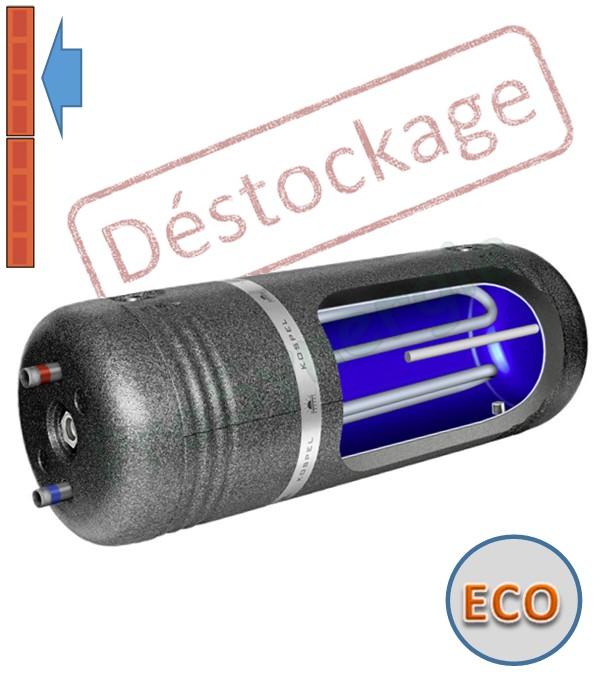 Ballon préparateur ECS horizontal de 80 à 140 litres WW Termo Hit + échangeur tubulaire