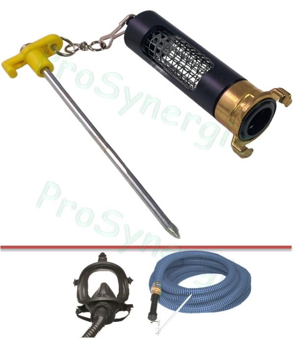 Prise d'air extérieure pour Masque Respirateur Duct ECO sans motorisation
