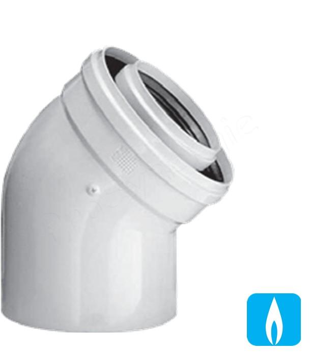 Coudes 45° Aluminium - Aluminium