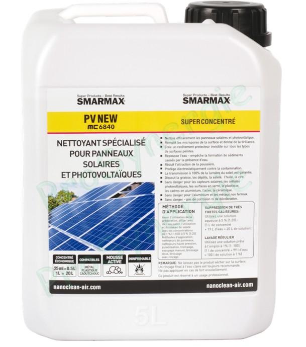 Smarmax PV New - Nettoyant panneaux solaires - Bidon 20L concentré
