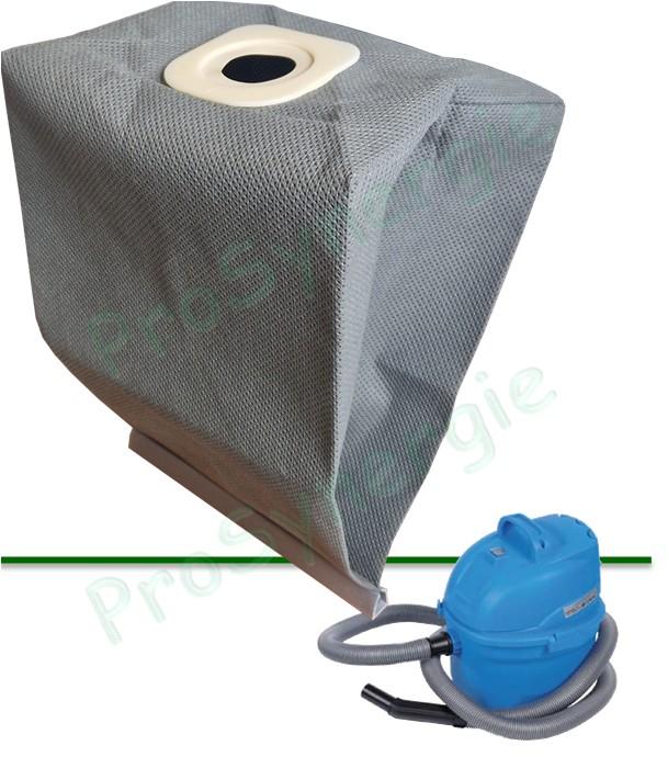 Sac cendres en fibres synthétiques pour Aspirateur 8L Chimeco GAL110518