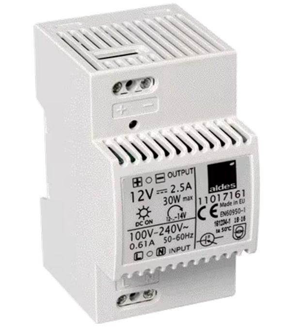 Transformateur électrique 230VAC / 12V - 30W pour commande ventilation