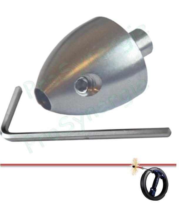 Kit Tête de réparation pour tige Ø 4,5 mm pour Enrouleur ramonage 15m Mini S 