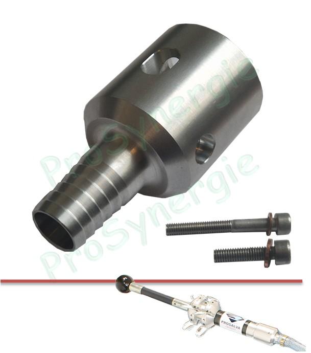 Alimentation et support moteur air comprimé un sens pour appareil Rotonet air comprimé