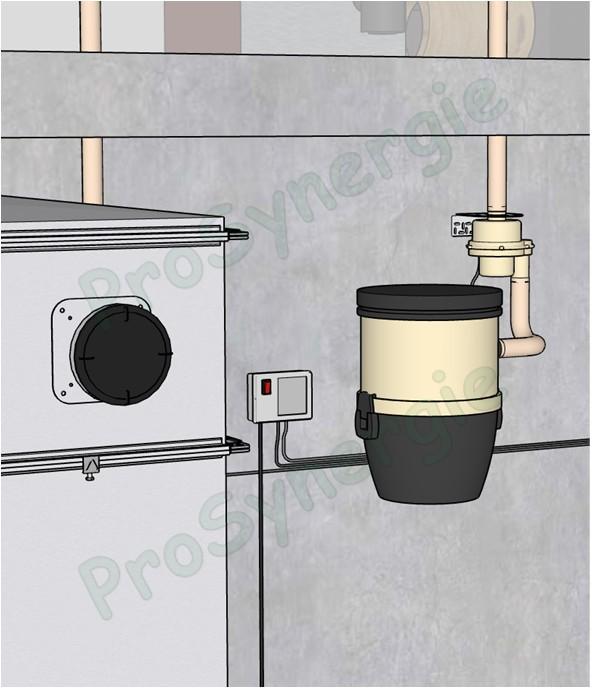 Choisir un kit de transfert de pellet par aspiration - Mini Moov (pour installations domestiques de petite taille)