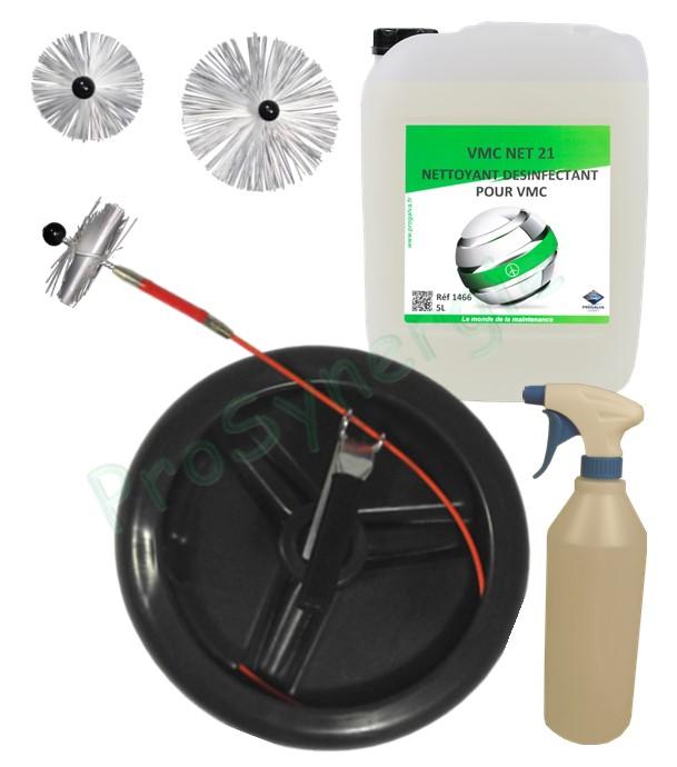 Ensemble Réseaunet : 5L de nettoyant VMC + Vapo. + Flexonet Progalva 15m-4.5mm