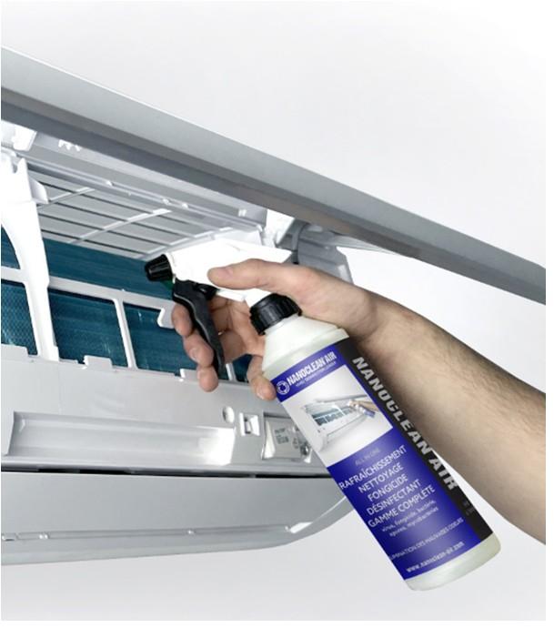 Choix d'un produit de nettoyage et / ou désinfection pour équipement de climatisation