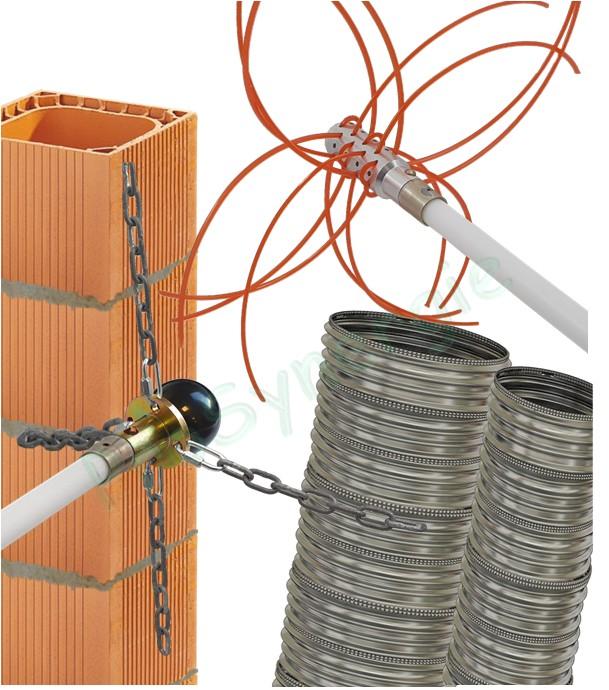 Rotoflex : Système de ramonage et débistrage rotatif