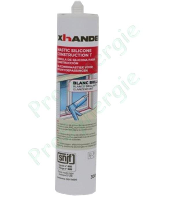 Silicone 300 ml pour étancheité gaine rectangulaire et autre réseau de traitement d´air