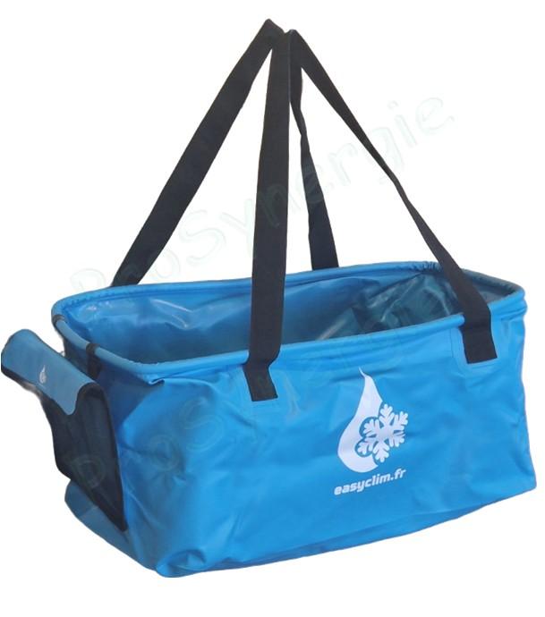 EASYDRYBAG - Sac de transport étanche 45L - Dimension 56x30x29 cm - avec pochette extérieure
