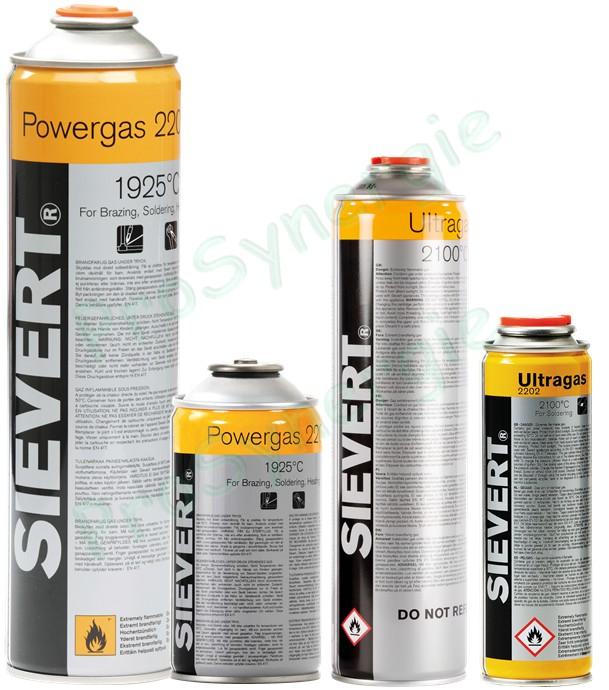 Cartouche Powergas 1925° - 35% propane / 65% butane - 7/16´´