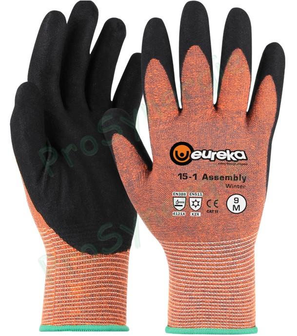 Paire de gants Anti-Froid Abrasion spécial climaticien et frigoriste - Black Mamba