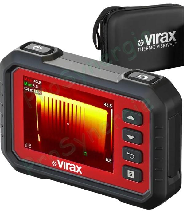Caméra thermique Thermo Visioval avec capteur thermique haute résolution 256 x 192 pixels - Ecran 3,5’’ (320 x 240 px)