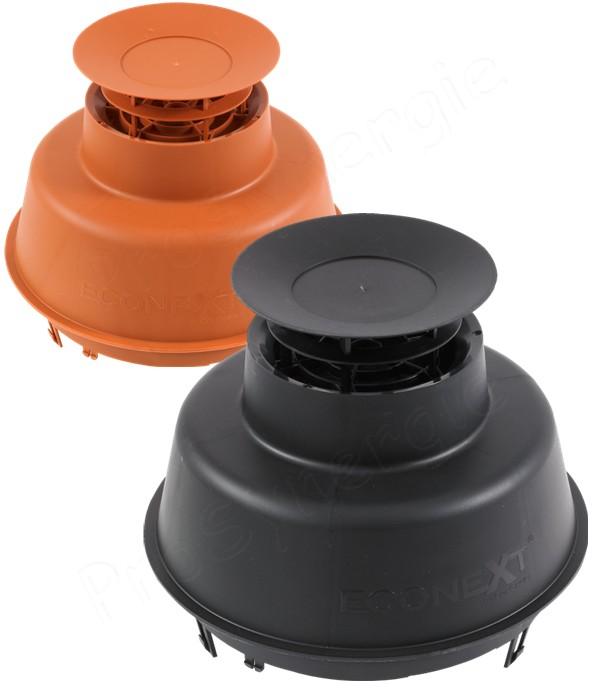 Mitron de Cheminée - EcoNext Brun (pour mitron Øint./ext. 130/200mm)