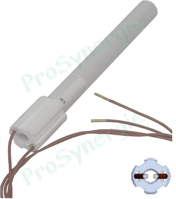 Bougie d´allumage céramique 230W ØxL=11.55x94mm pour brûleurs à granulés B-Max (Home ou Essential)